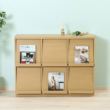 Amazon｜不二貿易 ディスプレイラック 本棚 幅119×奥行45×高さ